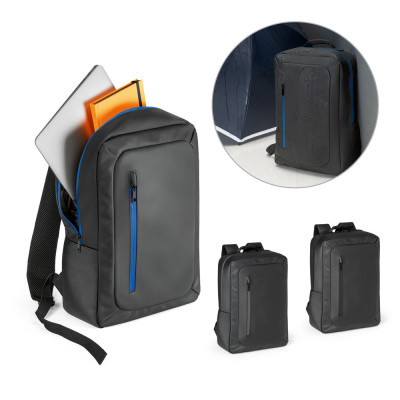 OSASCO. 15 laptop backpack in high-density 600D recycled polyester